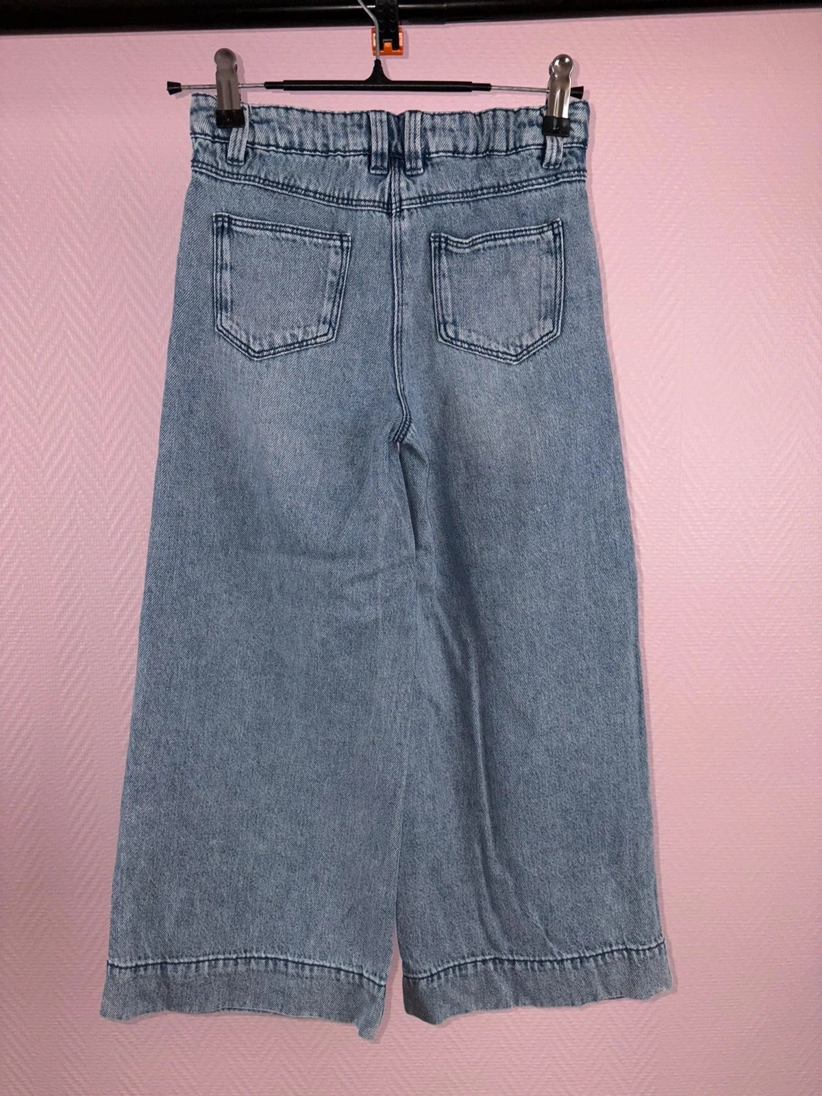 Jeans largo, menina, tape-à-l’œil tamanho oito anos – photo 3